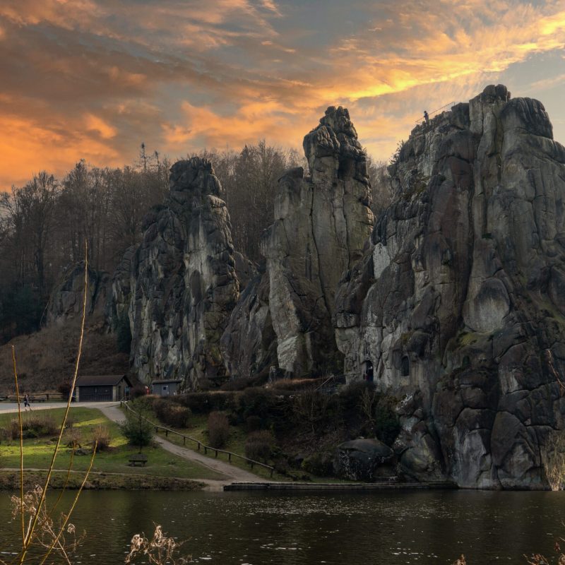 Fotografie von den Externsteinen